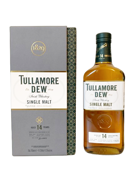 Tullamore D.E.W. Irish whisky single malt aged 14 years