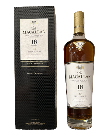 Macallan, 18 ans Sherry Oak Cask 2022 Release, 70cl