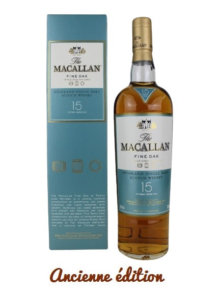 Macallan, 15 ans Fine Oak Triple Cask Matured, 70cl
